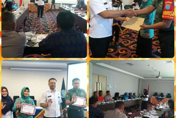 BIMBINGAN TEKNIS PENGGIAT ANTI NARKOBA DI LINGKUNGAN MASYARAKAT KOTA PONTIANAK