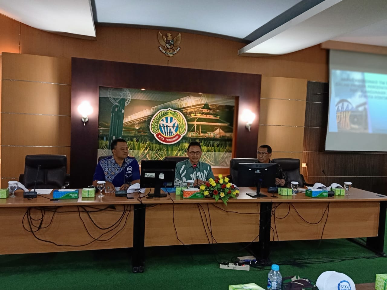 RAPAT KOORDINASI TIM TERPADU P4GN KOTA PONTIANAK DAN EVALUASI RAN P4GN TAHUN 2019