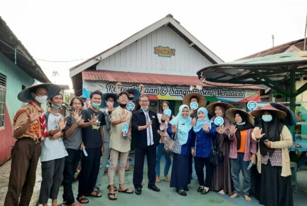 P2M BNN Kota Pontianak Melaksanakan Kegiatan Informasi dan Edukasi melalui Insert Konten kepada Generasi Muda Kampung Caping Pontianak