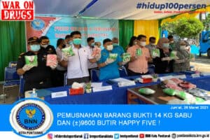 PEMUSNAHAN BARANG BUKTI 14 KG SHABU DAN (±)9600 BUTIR HAPPY FIVE ! PEMUSNAHAN BARANG BUKTI 14 KG SHABU DAN (±)9600 BUTIR HAPPY FIVE !