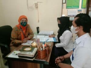 Seksi Rehabilitasi BNN Kota Pontianak Melakukan Kegiatan Pemetaan Dan Koordinasi Terkait Pembentukan IBM Di Kelurahan Benua Melayu Laut