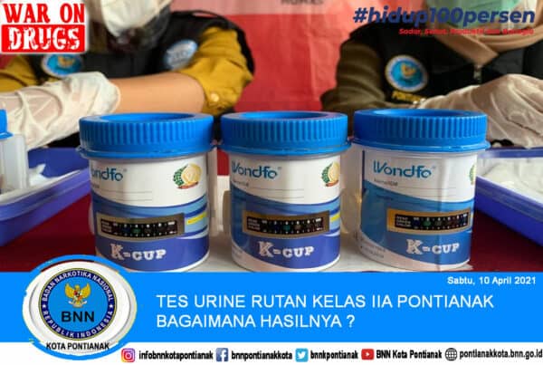 TES URINE RUTAN KELAS IIA PONTIANAK BAGAIMANA HASILNYA ?