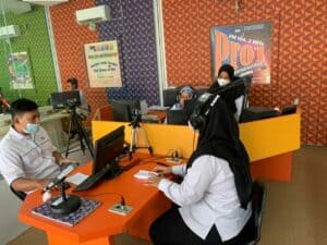 Launching Lagu WAR ON DRUGS pada Radio Republik Indonesia (RRI Pontianak)
