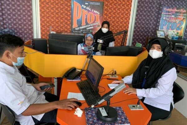 Launching Lagu WAR ON DRUGS pada Radio Republik Indonesia (RRI Pontianak)