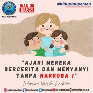 Ajari Mereka Bercerita dan Menyanyi Tanpa Narkoba !