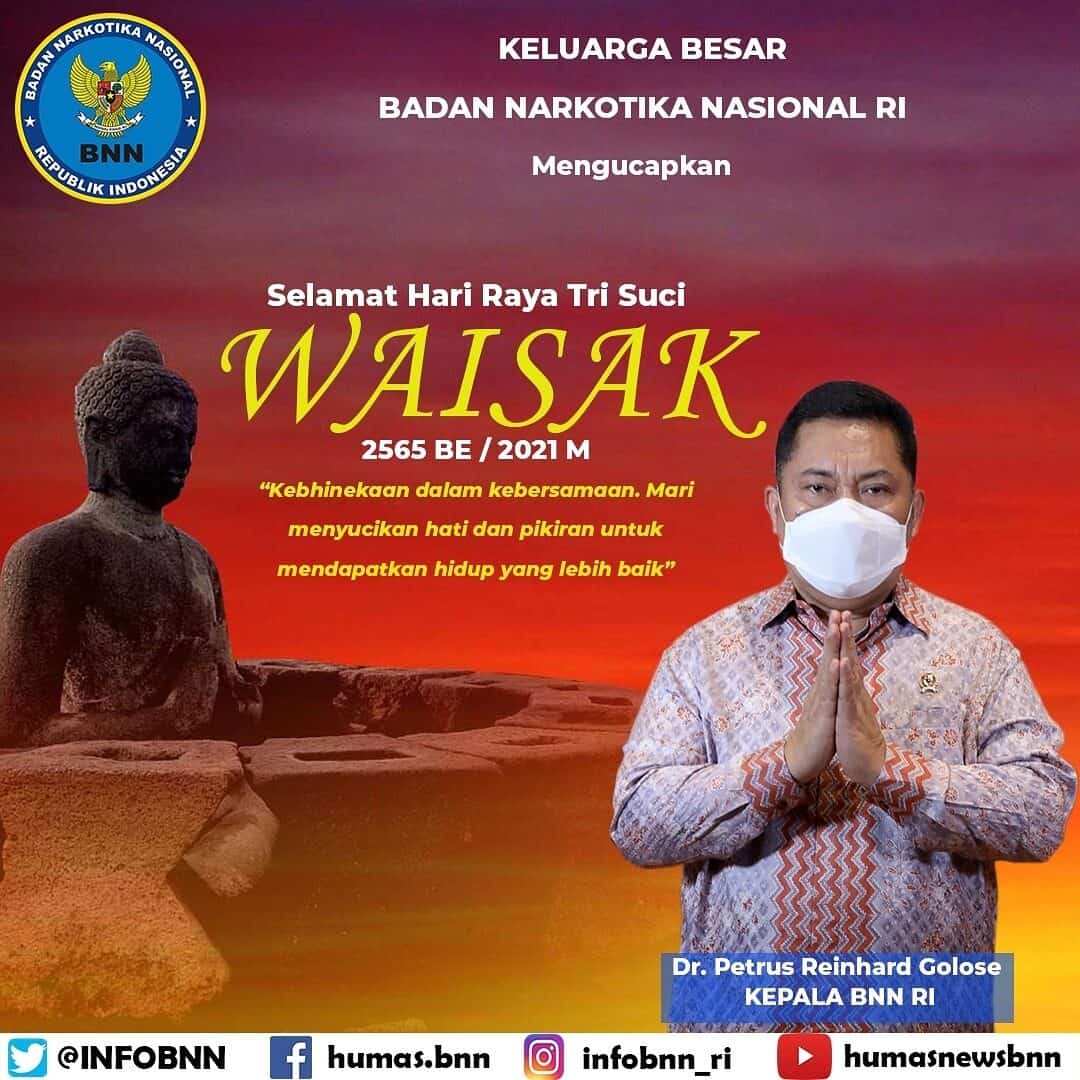 Selamat Memperingati Hari Raya Waisak 2565 BE/26 Mei 2021 Selamat Memperingati Hari Raya Waisak 2565 BE/26 Mei 2021