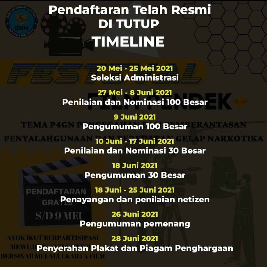 Info Festival Film Pendek BNN RI Info Festival Film Pendek BNN RI