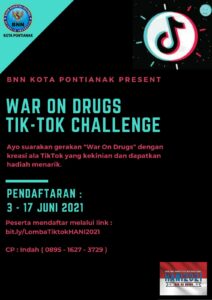 War On dDugs Tik-Tok Challenge