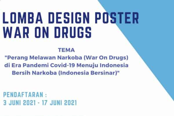 LOMBA DESIGN POSTER WAR ON DRUGS