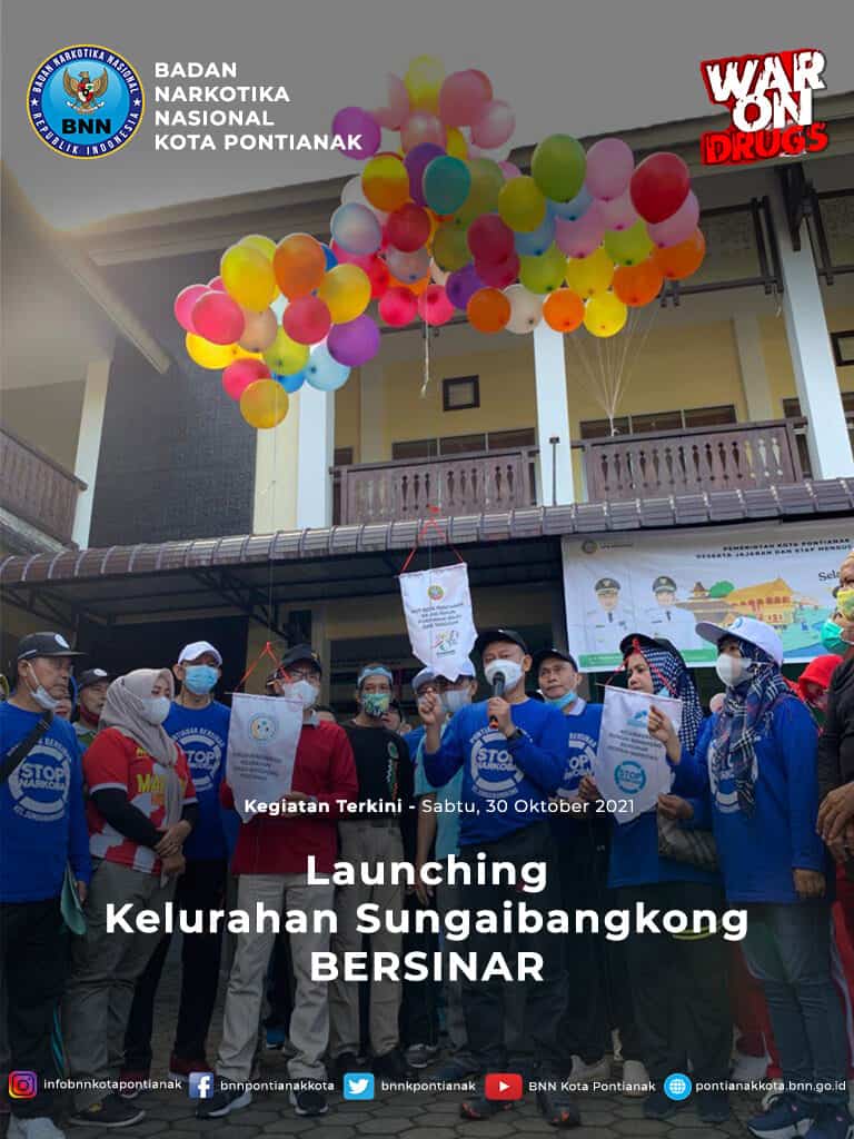 Launching Kelurahan Sungaibangkong Bersih Narkoba (BERSINAR)