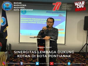 SINERGITAS LEMBAGA DUKUNG KOTAN DI KOTA PONTIANAK
