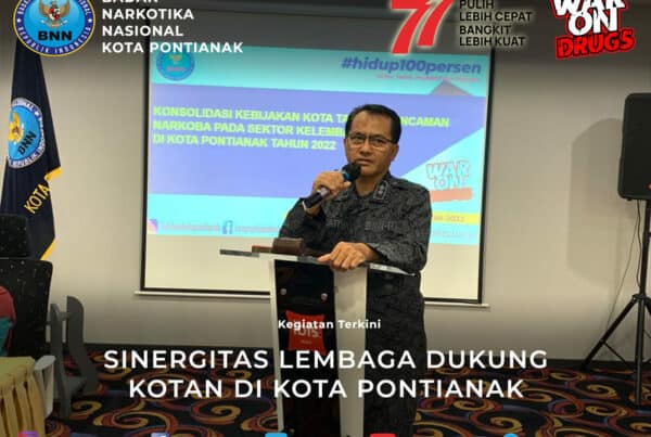 SINERGITAS LEMBAGA DUKUNG KOTAN DI KOTA PONTIANAK