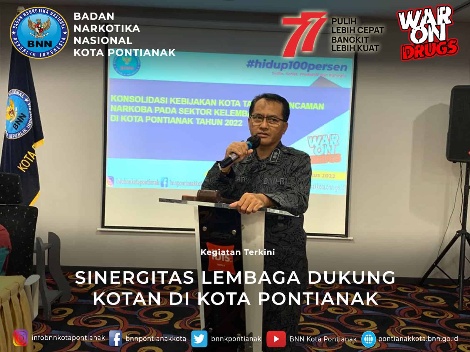 SINERGITAS LEMBAGA DUKUNG KOTAN DI KOTA PONTIANAK SINERGITAS LEMBAGA DUKUNG KOTAN DI KOTA PONTIANAK