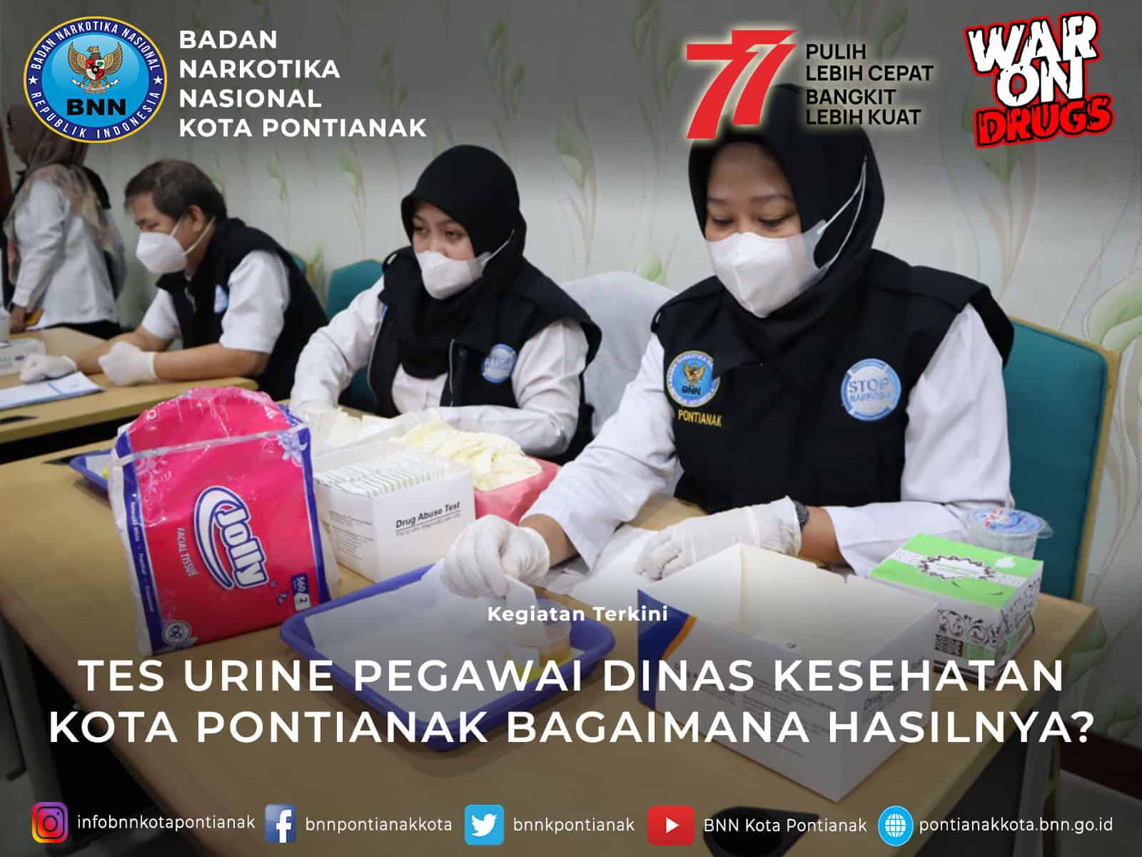 TES URINE ASN DINKES KOTA PONTIANAK BAGAIMANA HASILNYA ? TES URINE ASN DINKES KOTA PONTIANAK BAGAIMANA HASILNYA ?