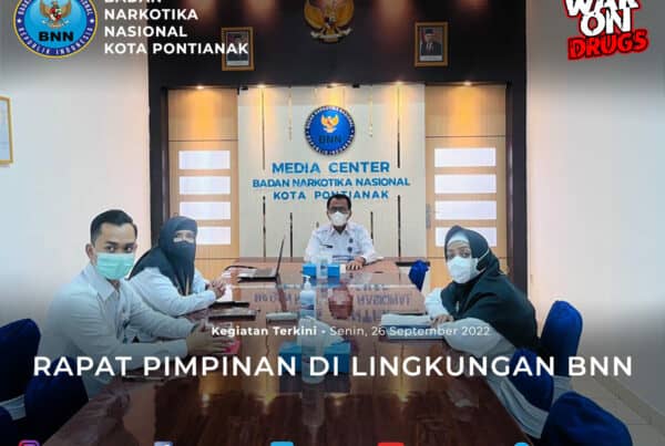 RAPAT PIMPINAN DI LINGKUNGAN BNN