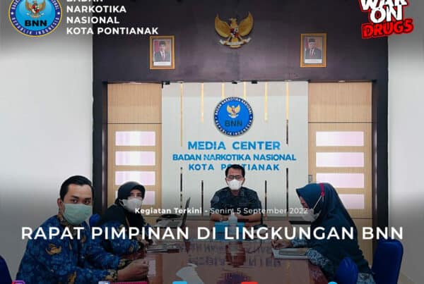 RAPAT PIMPINAN DI LINGKUNGAN BNN