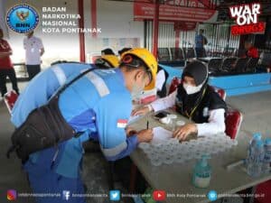 BNN Kota Pontianak Menggerebek Pertamina ! BNN Kota Pontianak Menggerebek Pertamina !