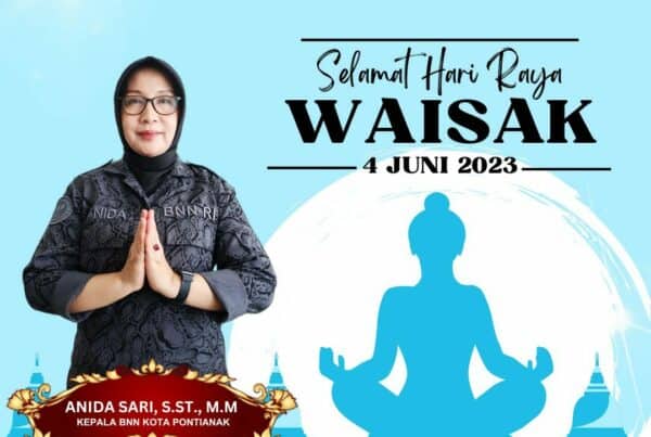 SELAMAT MEMPERINGATI HARI RAYA WAISAK Konsep Otomatis
