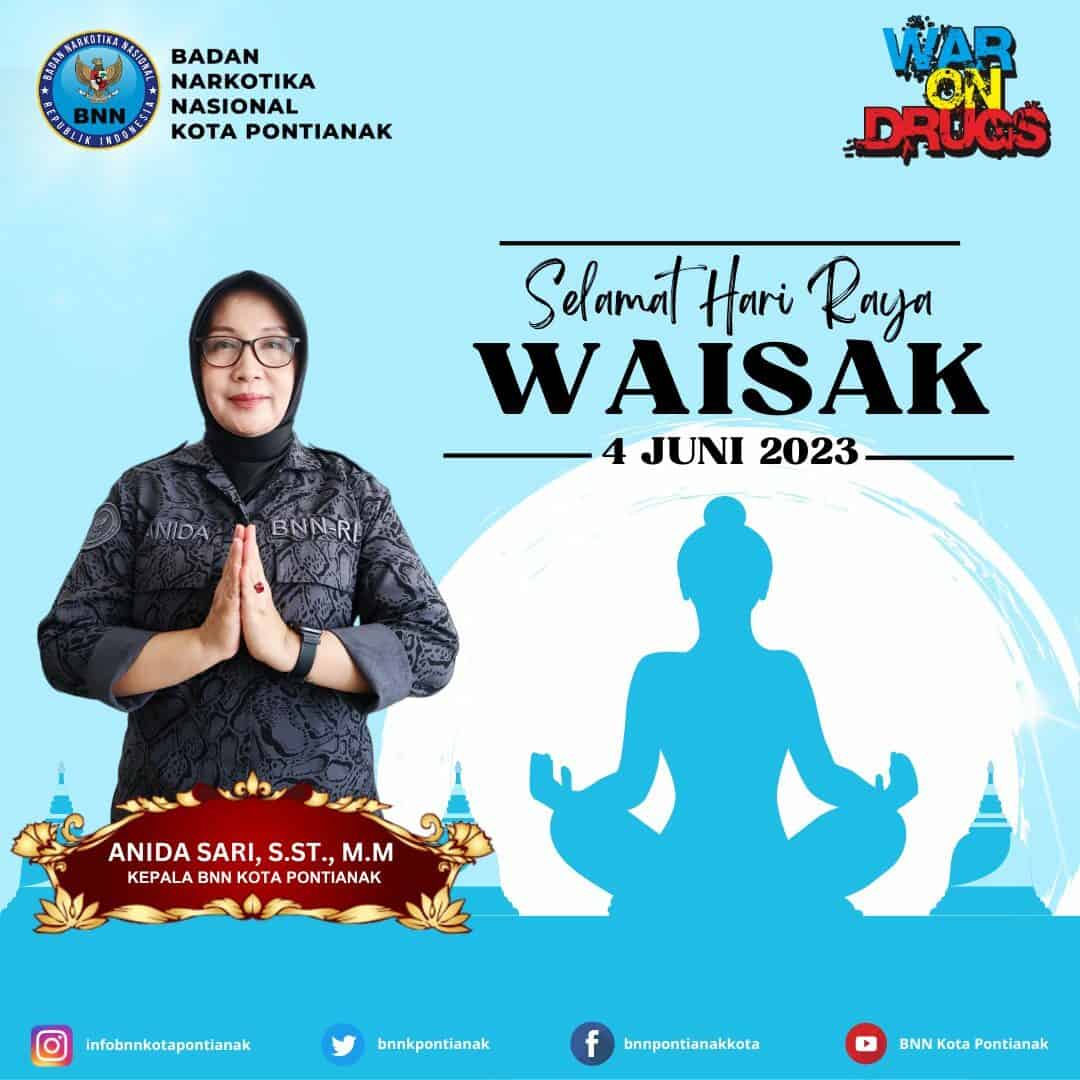 SELAMAT MEMPERINGATI HARI RAYA WAISAK Konsep Otomatis