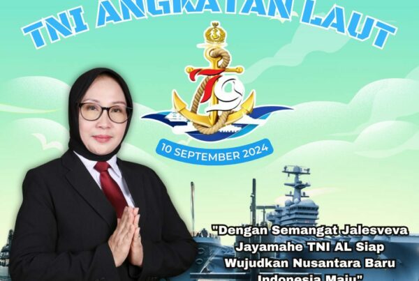 Kepala BNN Kota Pontianak Anida Sari, S.ST., MM beserta Seluruh Staf mengucapkan Dirgahayu TNI Angkatan Laut ke-79