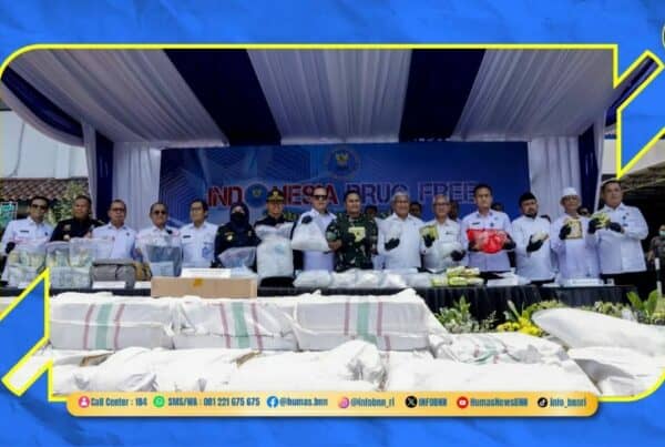 BNN Musnahkan Barang Bukti Narkotika Ke-9, Selamatkan 1,1 Juta Jiwa Anak Bangsa